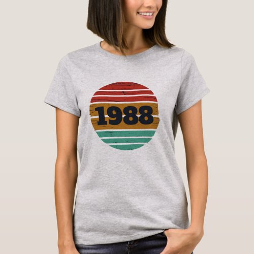 Personalized vintage 35th birthday gifts T_Shirt