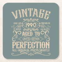 Personalized vintage 35th birthday party