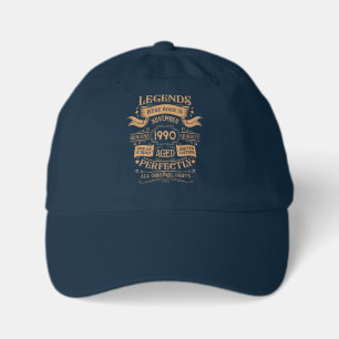 Personalized vintage 35th birthday party youth dad hat
