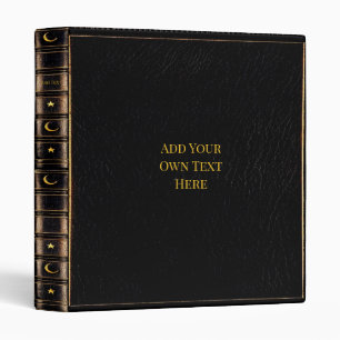 Personalized Vintage 3-Ring Binder