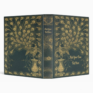 Personalized Vintage 3-Ring Binder