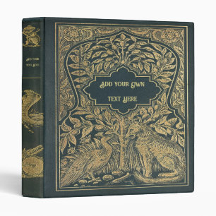 Personalized Vintage 3-Ring Binder