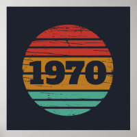 Personalized vintage 55th birthday party