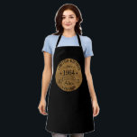 Personalized vintage 60th birthday gifts apron<br><div class="desc">You can add some originality to your wardrobe collection with this vintage classic birthday graphic design with awesome typography font lettering, It is a great gift for men, women, husbands, wife, girlfriend, and a boyfriend who will love this one-of-a-kind artwork. The best amazing and funny holiday present for your happy...</div>