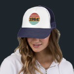 Personalized vintage 60th birthday gifts trucker hat<br><div class="desc">This vintage classic graphic design with awesome typography font lettering can add originality to your wardrobe collection. It is a great gift idea for men, women, husbands, wives, grandmas, and grandpas who will love this one-of-a-kind artwork. It is the best and most funny holiday present for your happy birthday party....</div>