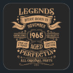 Personalized vintage 60th birthday whiskey label<br><div class="desc">You can add some originality to your wardrobe collection with this vintage classic birthday graphic design with awesome typography font lettering, is a great gift idea for men, women, husbands, wife girlfriends, and a boyfriend who will love this one-of-a-kind artwork. The best amazing and funny holiday present for your happy...</div>