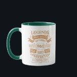 Personalized vintage 65th birthday whiskey label mug<br><div class="desc">You can add some originality to your wardrobe collection with this vintage classic birthday graphic design with awesome typography font lettering, is a great gift idea for men, women, husbands, wife girlfriends, and a boyfriend who will love this one-of-a-kind artwork. The best amazing and funny holiday present for your happy...</div>