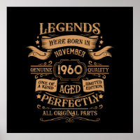 Personalized vintage 65th birthday whiskey label