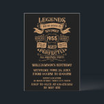 Personalized vintage 70th birthday legend gifts invitation<br><div class="desc">You can add some originality to your wardrobe collection with this vintage classic birthday graphic design with awesome typography font lettering, is a great gift idea for men, women, husbands, wife girlfriends, and a boyfriend who will love this one-of-a-kind artwork. The best amazing and funny holiday present for your happy...</div>