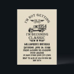 Personalized vintage 70th birthday mens gifts invitation<br><div class="desc">You can add some originality with this limited edition, premium quality, and original, classy, retro, and vintage-looking birthday graphic design with a cool typography font. This is a great gift idea for men, women, husbands, wives, girlfriends, and boyfriends who will love this one-of-a-kind piece of art. The best unique and...</div>