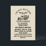 Personalized vintage 70th birthday mens gifts invitation<br><div class="desc">You can add some originality with this limited edition, premium quality, and original, classy, retro, and vintage-looking birthday graphic design with a cool typography font. This is a great gift idea for men, women, husbands, wives, girlfriends, and boyfriends who will love this one-of-a-kind piece of art. The best unique and...</div>