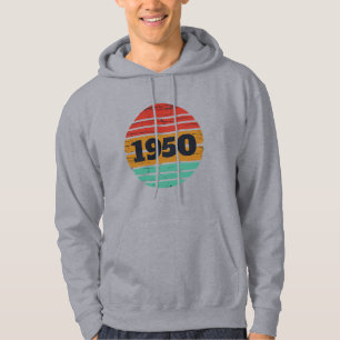 Personalized vintage 75th birthday hoodie