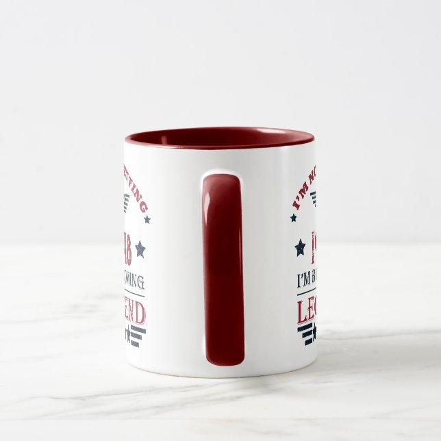 Personalized vintage 75th birthday mug | Zazzle