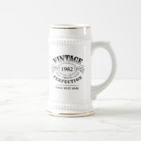 Personalized Vintage Aged To Perfection Birthday