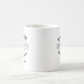 Personalized Vintage Aged To Perfection Birthday Coffee Mug (Center)