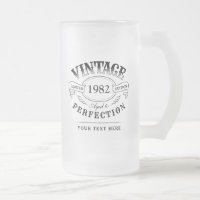 Personalized Vintage Aged To Perfection Birthday