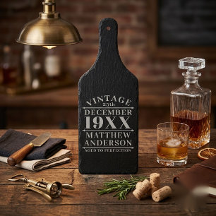 Personalized Vintage Aged to Perfection Cutting Board