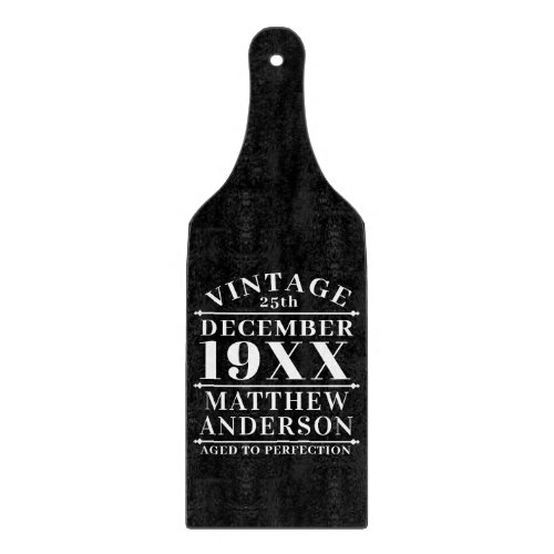 Personalized Vintage Aged to Perfection Cutting Board