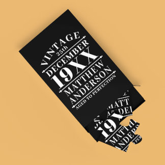 Personalized Vintage Aged to Perfection Jigsaw Puzzle