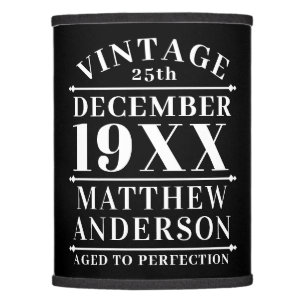 Personalized Vintage Aged to Perfection Lamp Shade