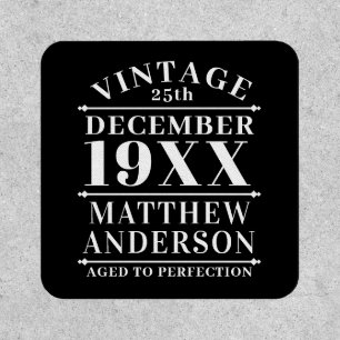Personalized Vintage Aged to Perfection Patch