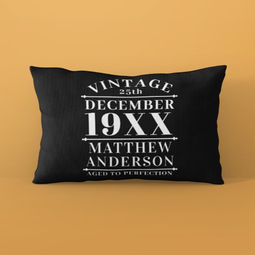 Personalized Vintage Aged to Perfection Pillow Case