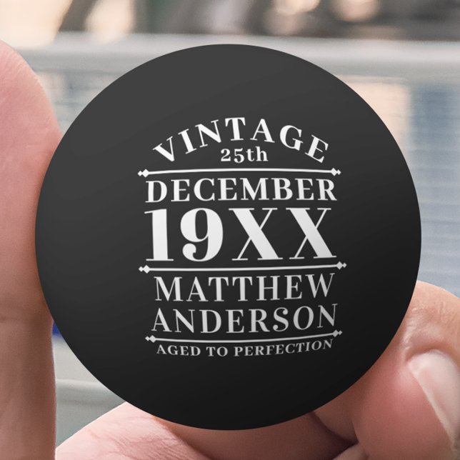 Personalized Vintage Aged to Perfection Ping Pong Ball (Creator Uploaded)