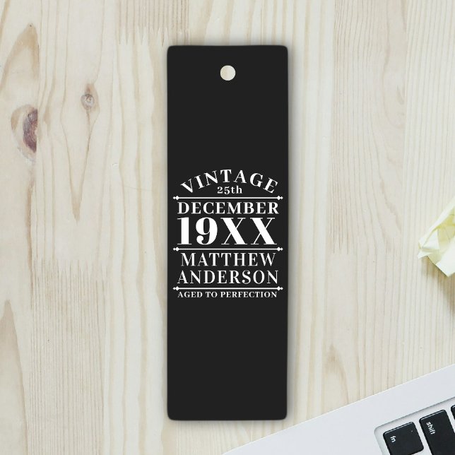 Personalized Vintage Aged to Perfection Ruler (Creator Uploaded)