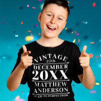 Personalized Vintage Aged to Perfection