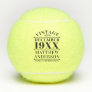 Personalized Vintage Aged to Perfection Tennis Balls