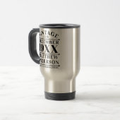 Personalized Vintage Aged to Perfection Travel Mug (Front Left)