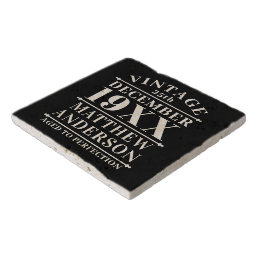 Personalized Vintage Aged to Perfection Trivet