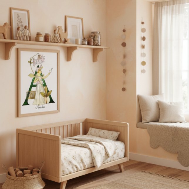 Personalized Vintage Alphabet Letter A   Poster (Creator Uploaded)