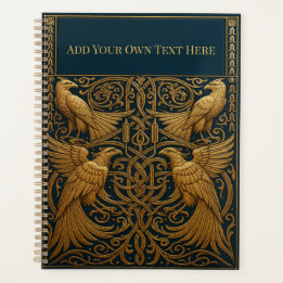 Personalized Vintage Art Nouveau Planner