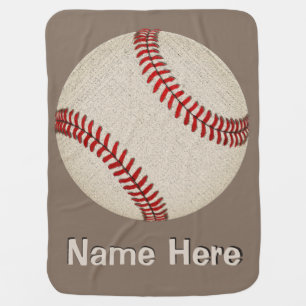 Personalized Vintage Baby Nursery Blanket