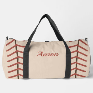 Personalized Vintage Baseball Duffel Bag