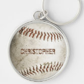 Custom Sports Photo Keychain