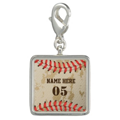 Personalized Vintage Baseball Name Number Retro Charm