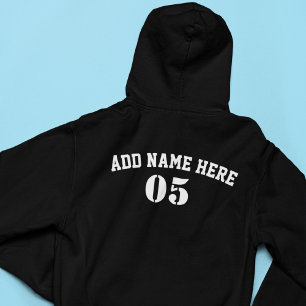 Personalized Vintage Baseball Name Number Retro Hoodie
