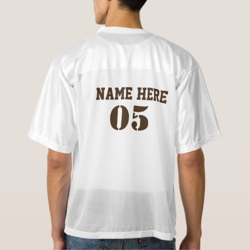 Personalized Vintage Baseball Name Number Retro Mens Football Jersey