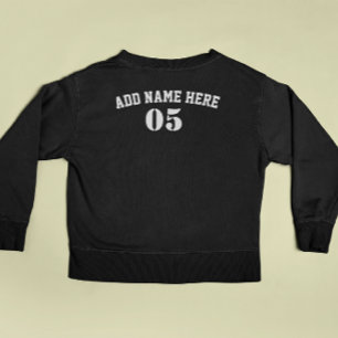 Personalized Vintage Baseball Name Number Retro Sweatshirt