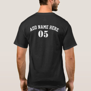 Personalized Vintage Baseball Name Number Retro T-Shirt