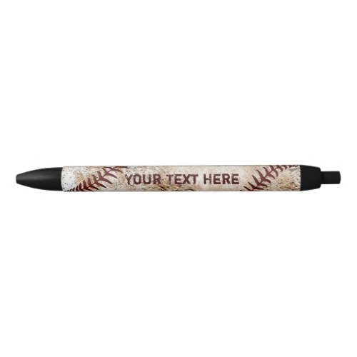 Personalized Vintage Baseball Pens BULK Discounts