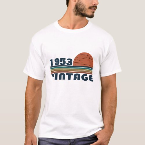 Personalized vintage birthday gift T_Shirt