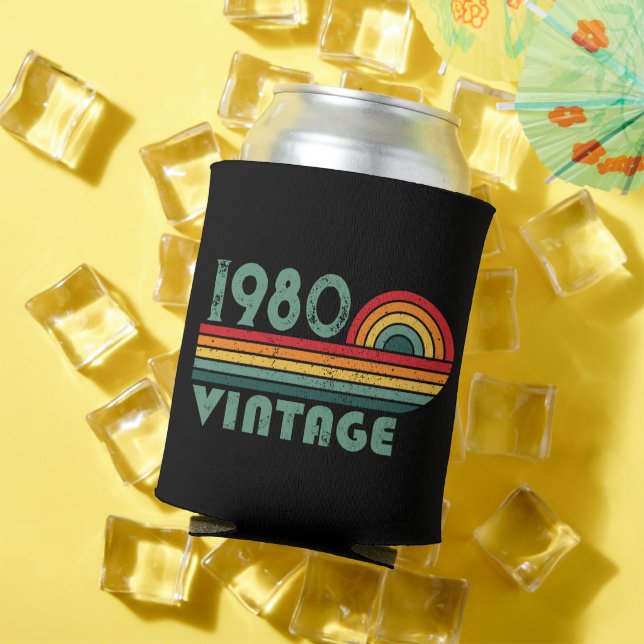 Personalized vintage birthday gifts can cooler (In Situ Summer)