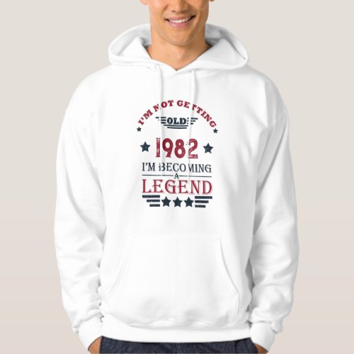 Personalized vintage birthday gifts hoodie
