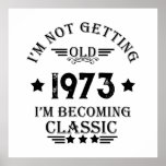 Personalized vintage birthday gifts poster<br><div class="desc">You can add some originality to your wardrobe collection with this vintage classic birthday graphic design with awesome typography font lettering, is a great gift idea for men, women, husbands, wife girlfriend, and a boyfriend who will love this one-of-a-kind artwork. The best amazing and funny holiday present for your happy...</div>