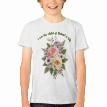 Personalized Vintage Botanical Floral "Child of"