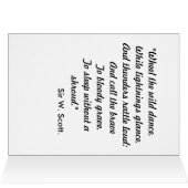 Personalized Vintage Bullfight Card (Inside Horizontal (Top))