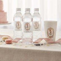 Personalized Vintage Bunny Birthday